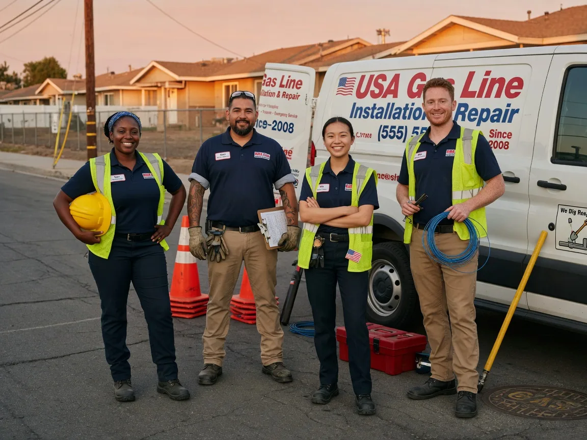 Gas Line Installation company in Mesquite, NM